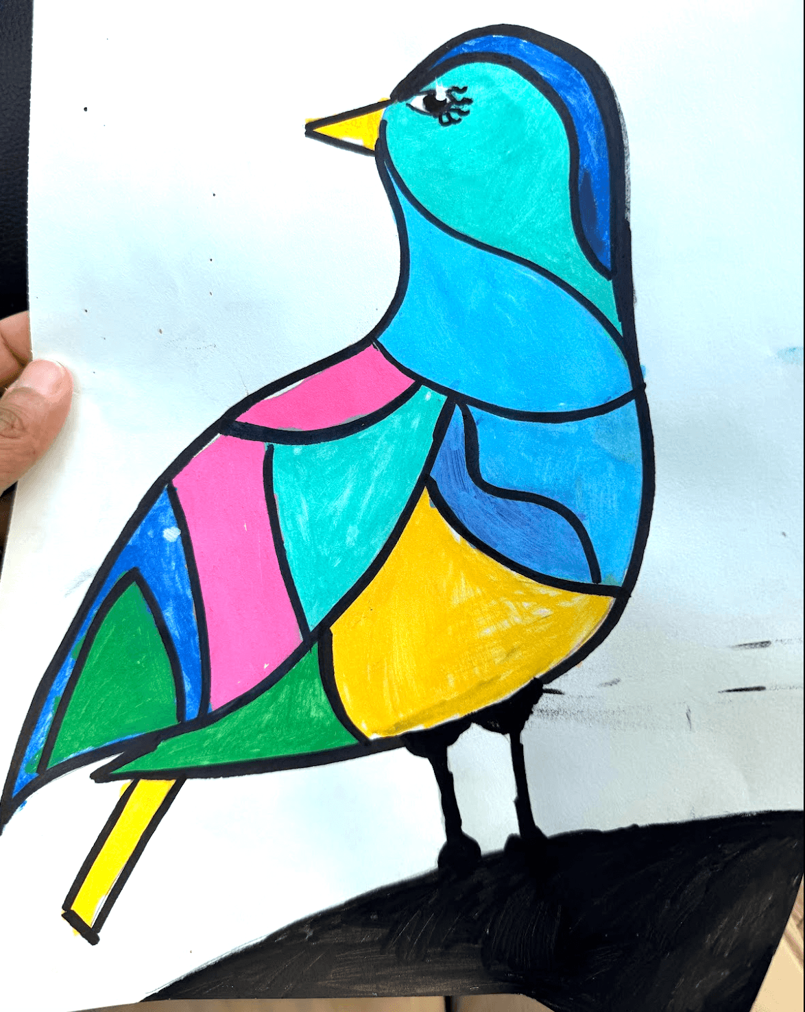 Prajakta's daughter exploring books and arts